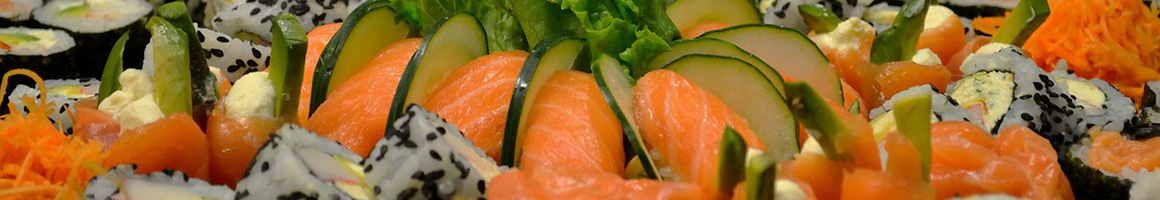 Eating Japanese Sushi at Fin Japanese Restaurant restaurant in Fairfield, CT.